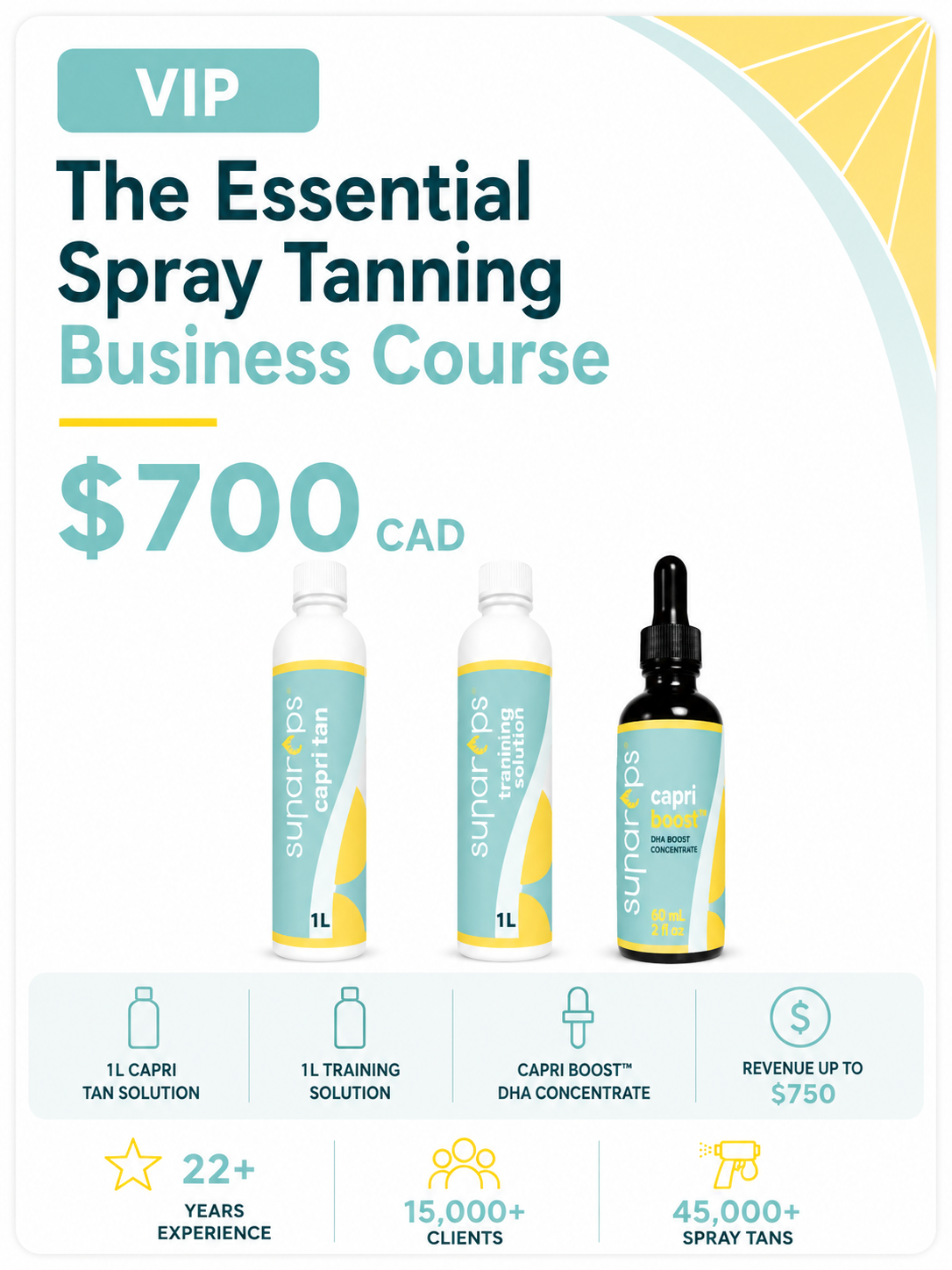 VIP Spray Tan Certification