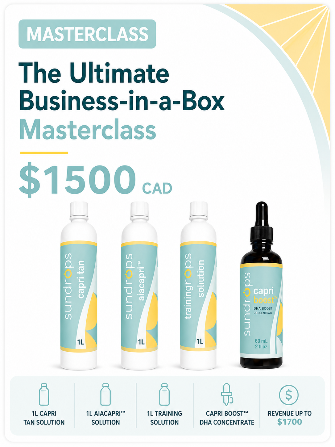 Masterclass Spray Tan Certification