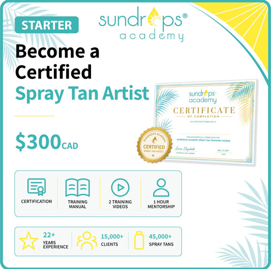 Starter Spray Tan Certification