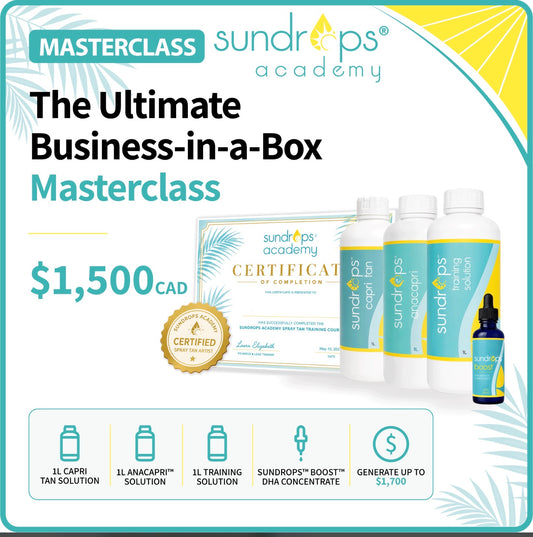 Masterclass Spray Tan Certification