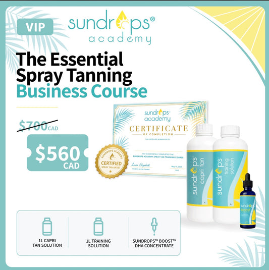 VIP Spray Tan Certification