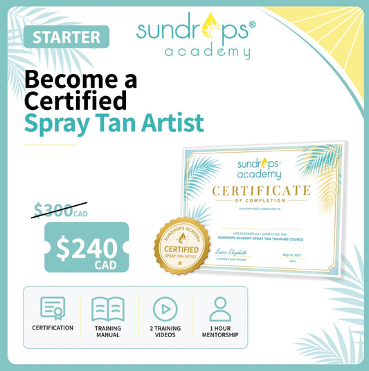 Starter Spray Tan Certification