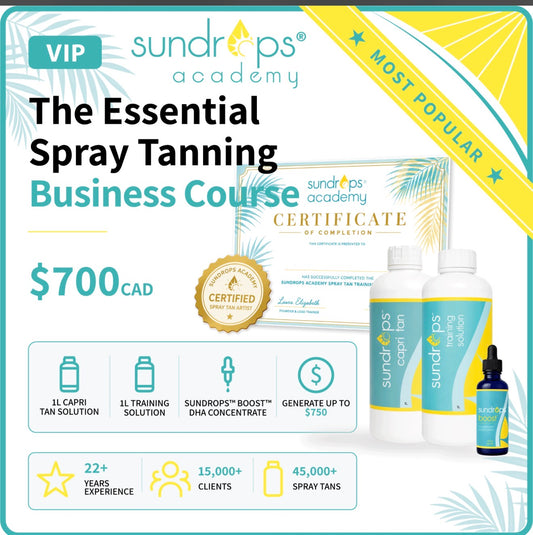 VIP Spray Tan Certification