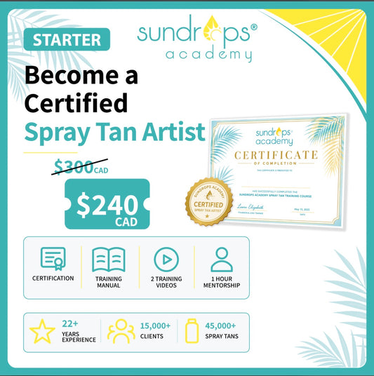 Starter Spray Tan Certification