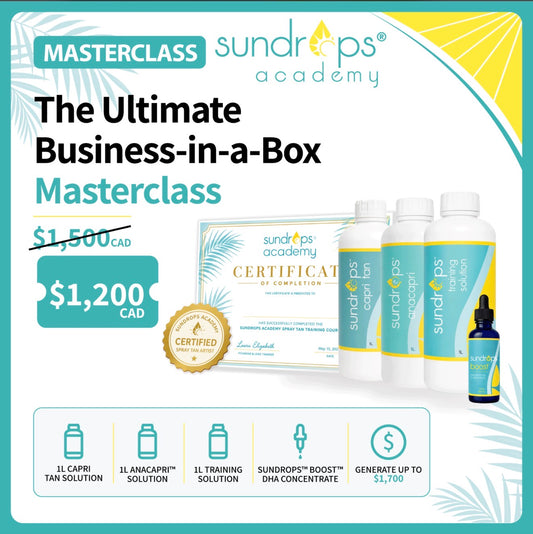 Masterclass Spray Tan Certification